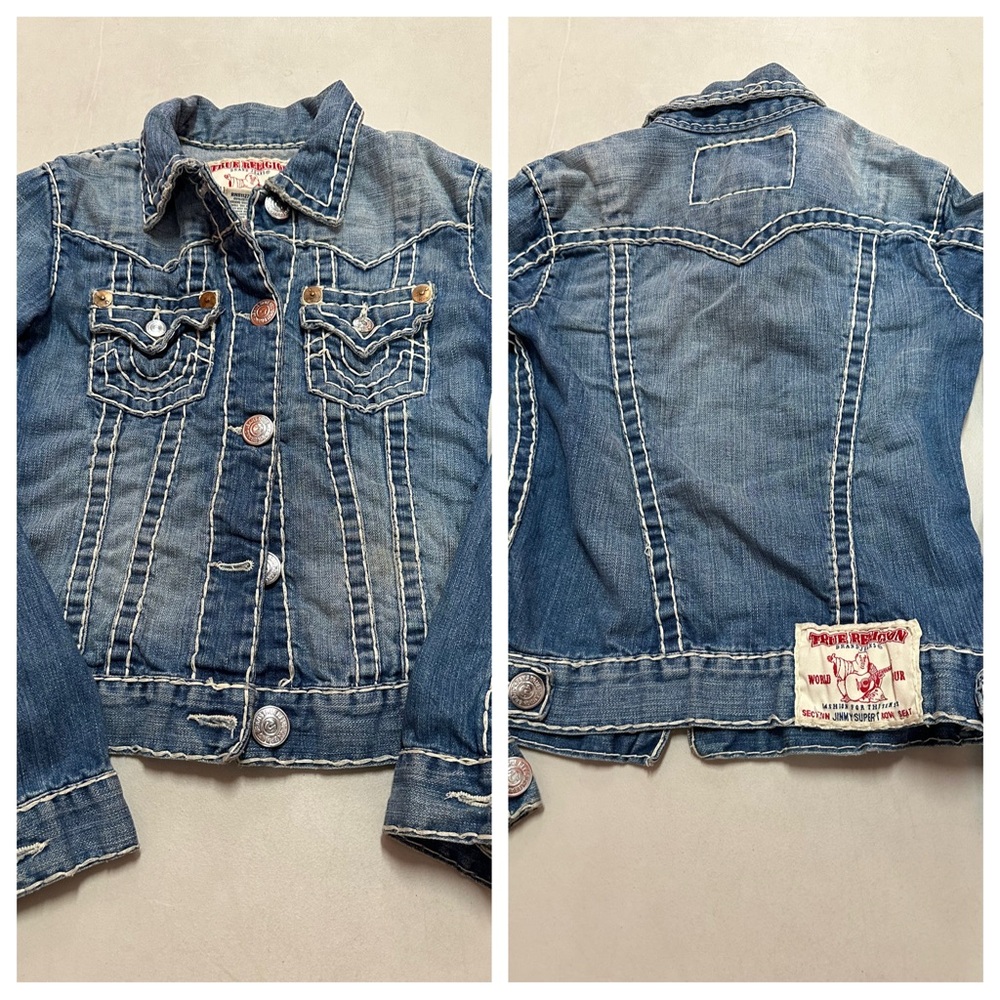 True Religion Jimmy Super T women’s Denim Jacket
Size XS
100% Cotton